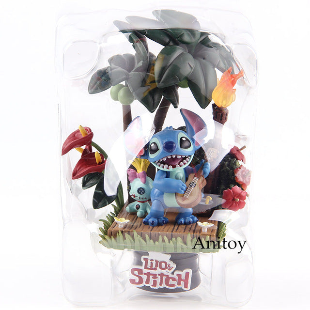 Lilo and Stitch Toys Stitch & Scrump Hawaii Holiday Time PVC Beast Kin -  Supply Epic